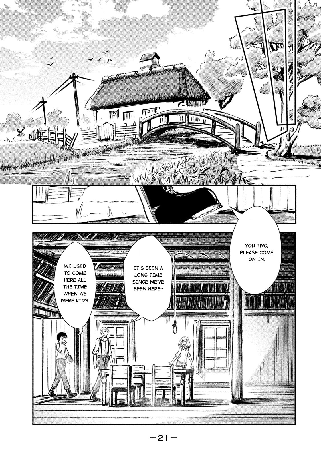 Shirayuri wa Ake ni Somaranai Chapter 1 page 22 - Chapter 1: First Flight