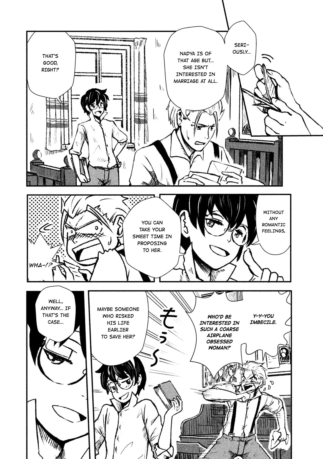 Shirayuri wa Ake ni Somaranai Chapter 1 page 27 - Chapter 1: First Flight