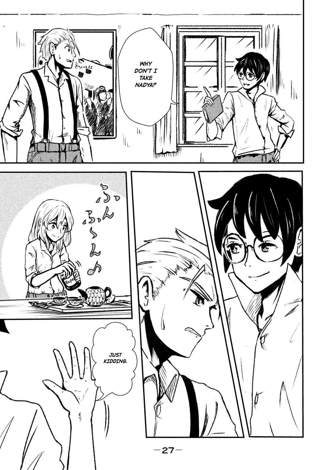Shirayuri wa Ake ni Somaranai Chapter 1 page 28 - Chapter 1: First Flight