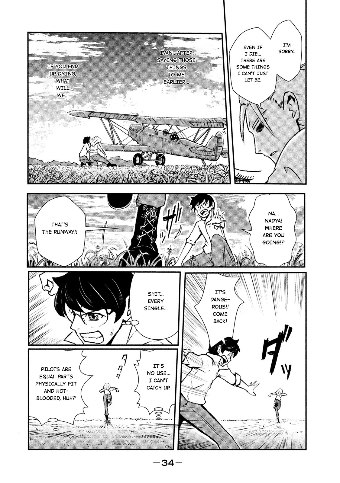 Shirayuri wa Ake ni Somaranai Chapter 1 page 35 - Chapter 1: First Flight