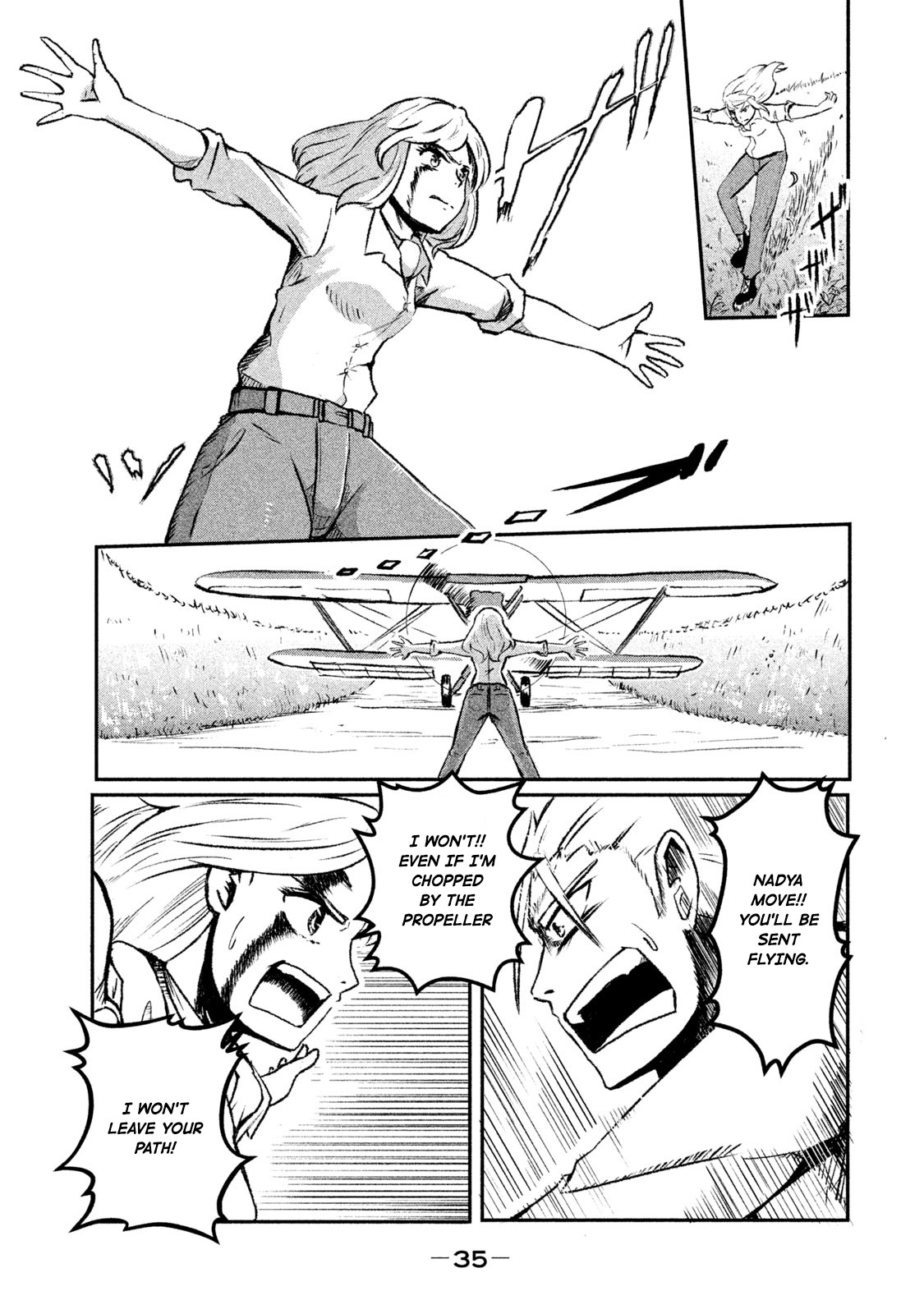 Shirayuri wa Ake ni Somaranai Chapter 1 page 36 - Chapter 1: First Flight