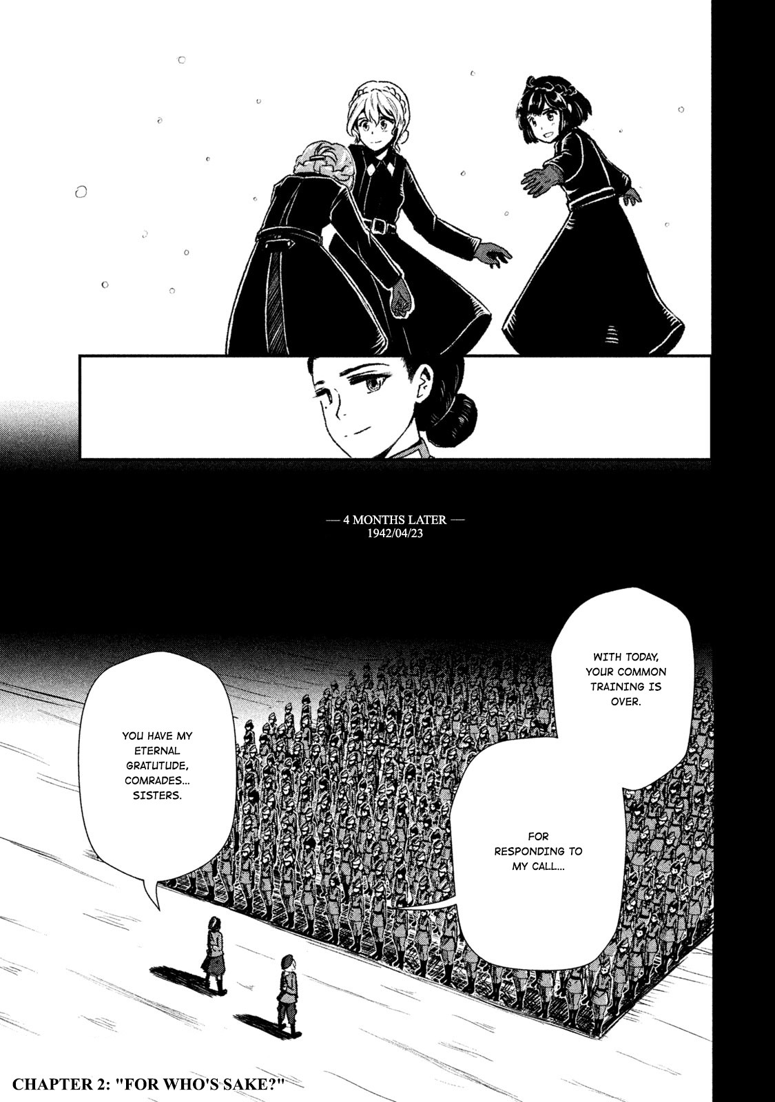 Shirayuri wa Ake ni Somaranai Chapter 2 page 3 - Chapter 2: For Who's Sake