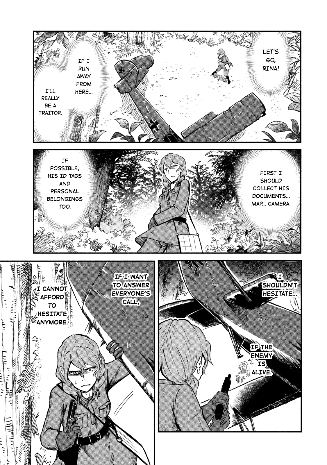 Shirayuri wa Ake ni Somaranai Chapter 7 page 3 - Chapter 7: In the Eye of Loss
