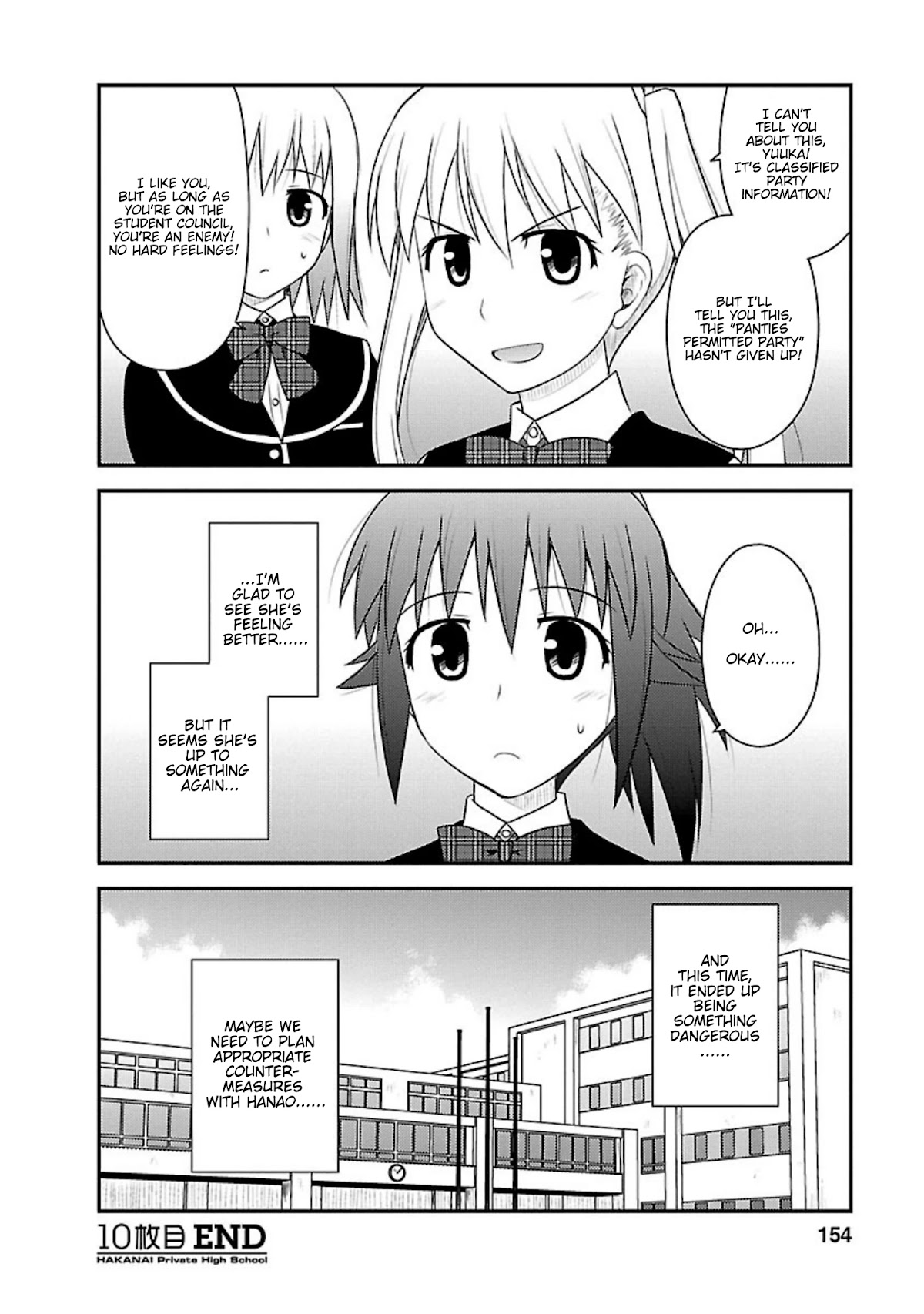 Shiritsu Hakanai Gakuen Chapter 10 page 28 - Chapter 10: Holy Light
