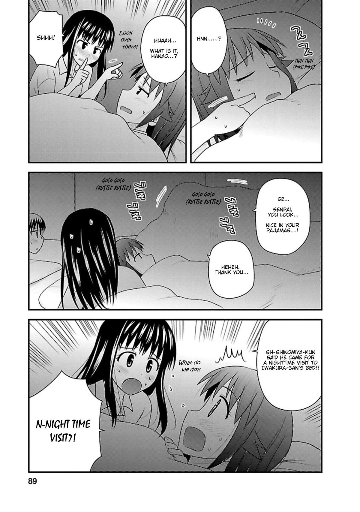 Shiritsu Hakanai Gakuen Chapter 13 page 23 - Chapter 13: Let's Have a Sleepover!