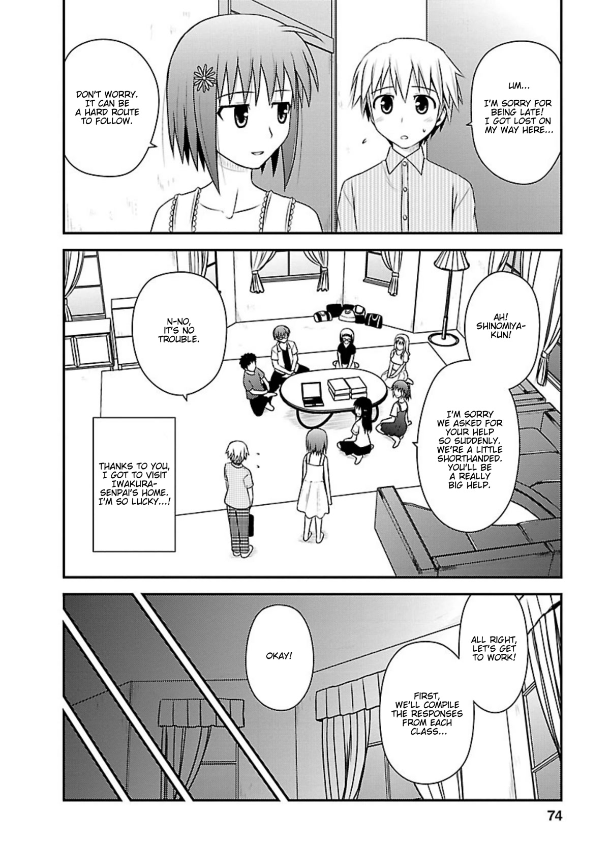 Shiritsu Hakanai Gakuen Chapter 13 page 9 - Chapter 13: Let's Have a Sleepover!