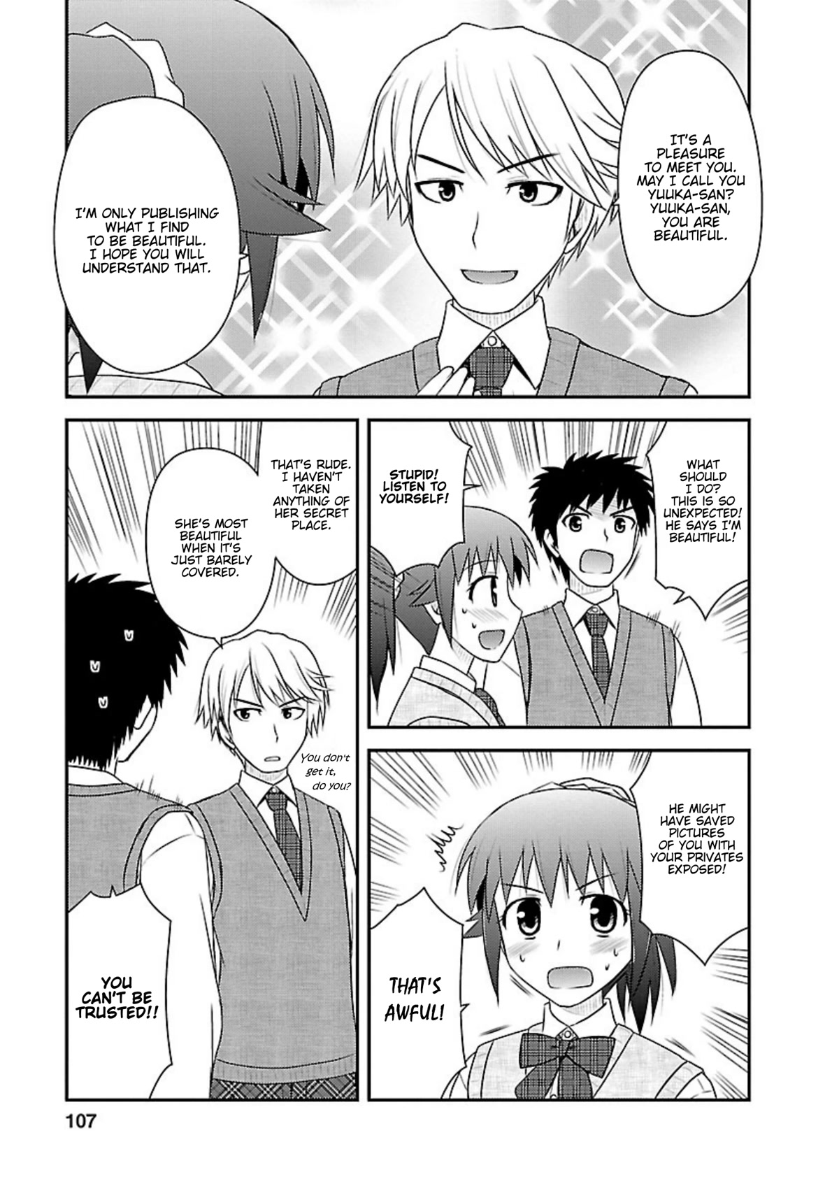 Shiritsu Hakanai Gakuen Chapter 14 page 12 - Chapter 14: Preparation for the Sports Festival