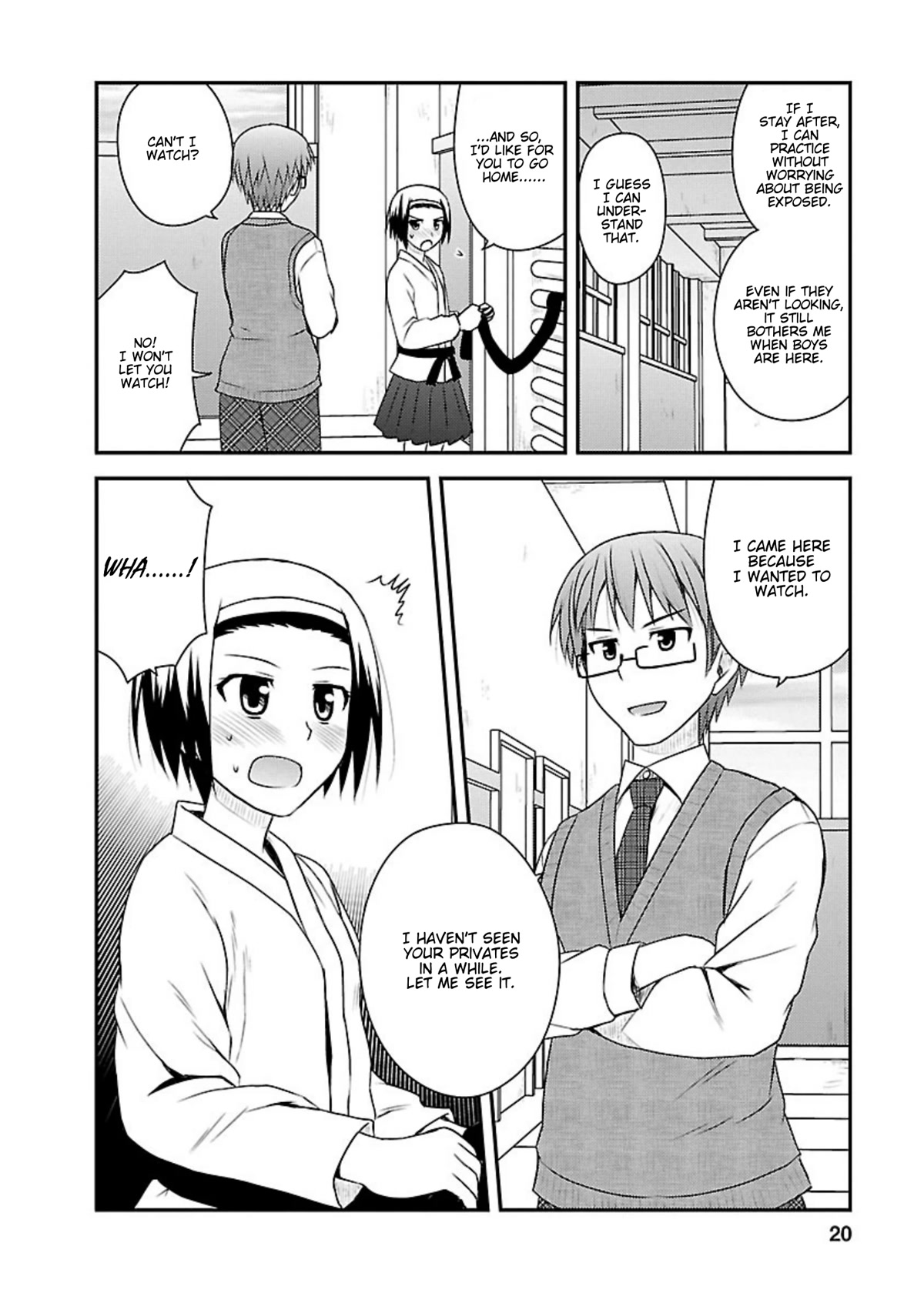 Shiritsu Hakanai Gakuen Chapter 16 page 19 - Chapter 16: The Circumstances of Mikado Sakuya 2