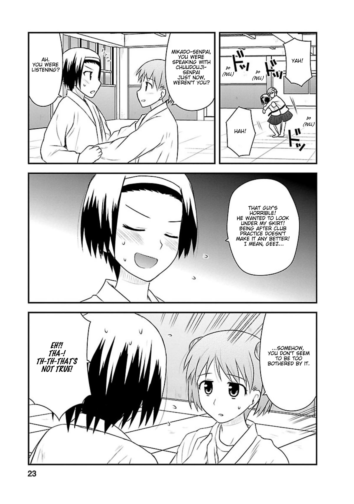 Shiritsu Hakanai Gakuen Chapter 16 page 22 - Chapter 16: The Circumstances of Mikado Sakuya 2