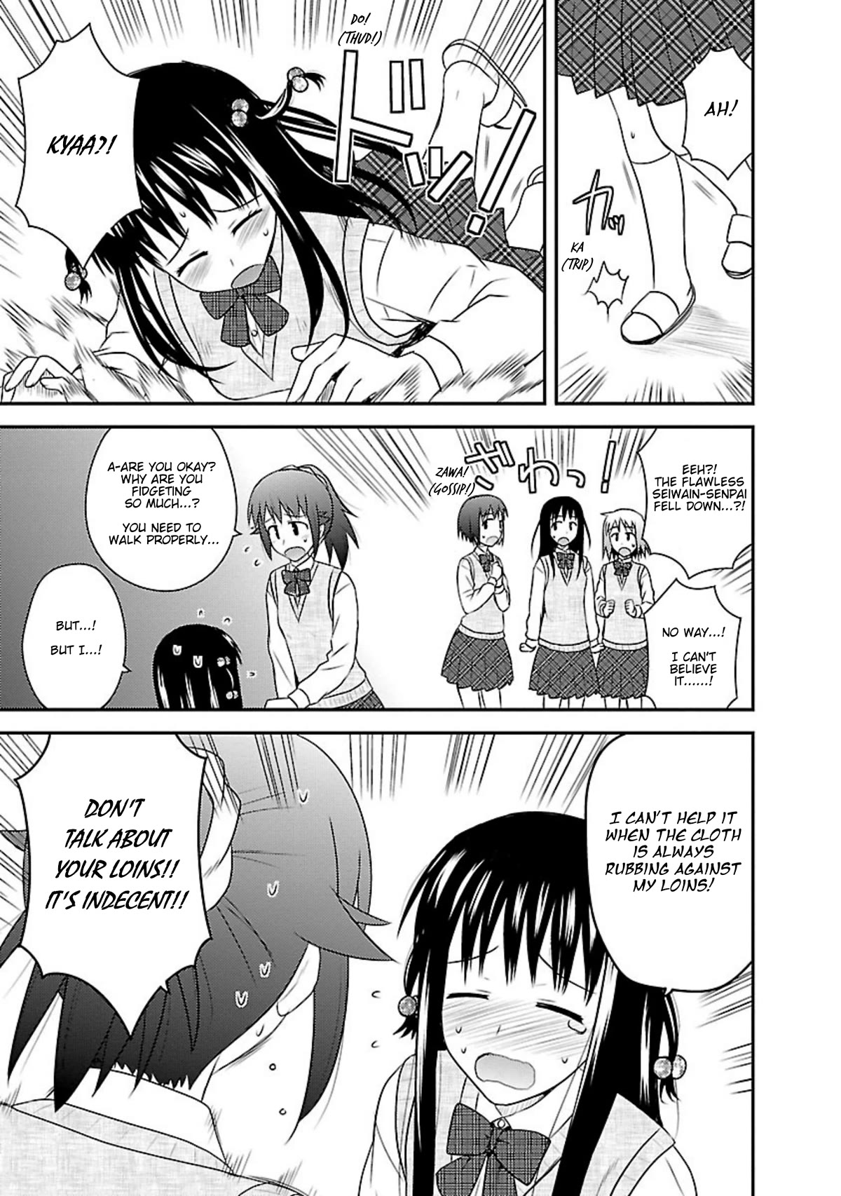 Shiritsu Hakanai Gakuen Chapter 20 page 6 - Chapter 20: Worn for the First Time