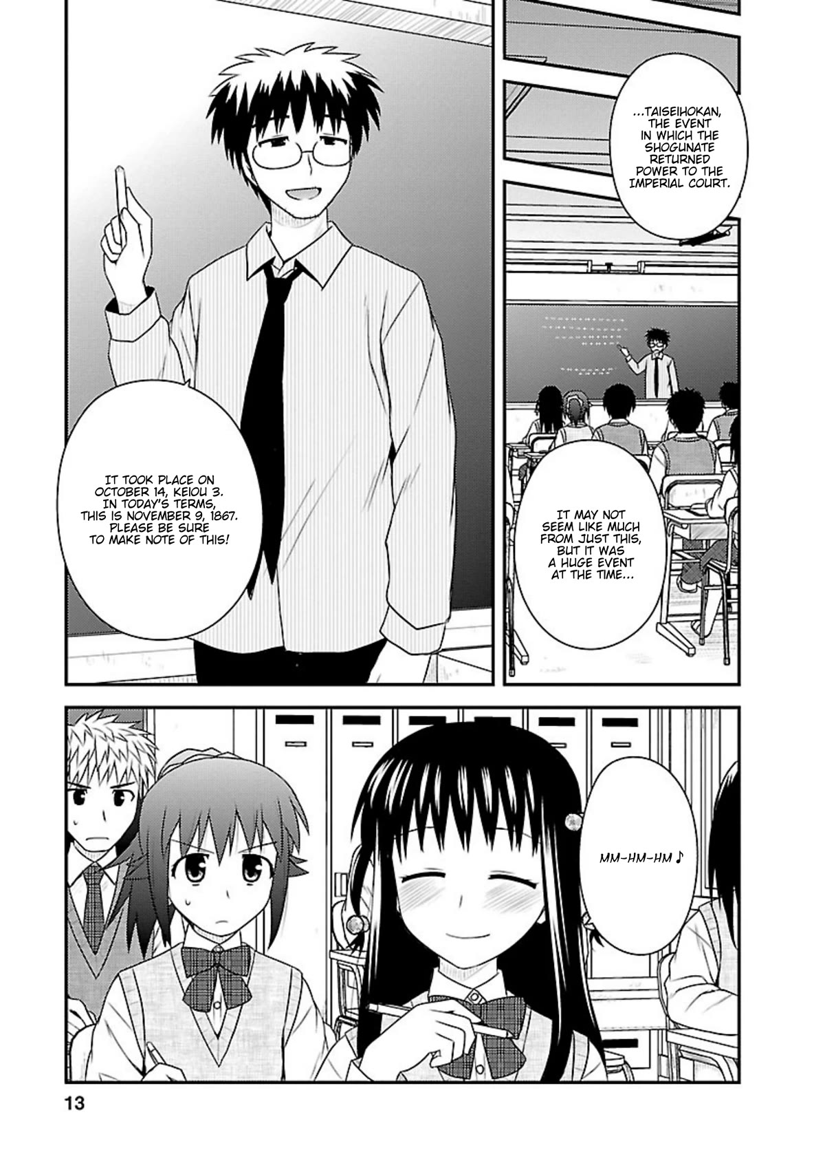 Shiritsu Hakanai Gakuen Chapter 21 page 11 - Chapter 21: Hanao is Acting Strange