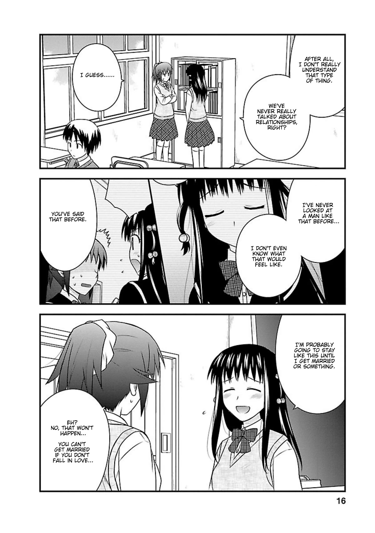Shiritsu Hakanai Gakuen Chapter 21 page 14 - Chapter 21: Hanao is Acting Strange