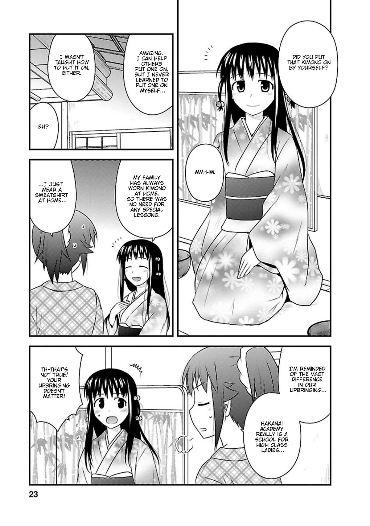 Shiritsu Hakanai Gakuen Chapter 21 page 21 - Chapter 21: Hanao is Acting Strange