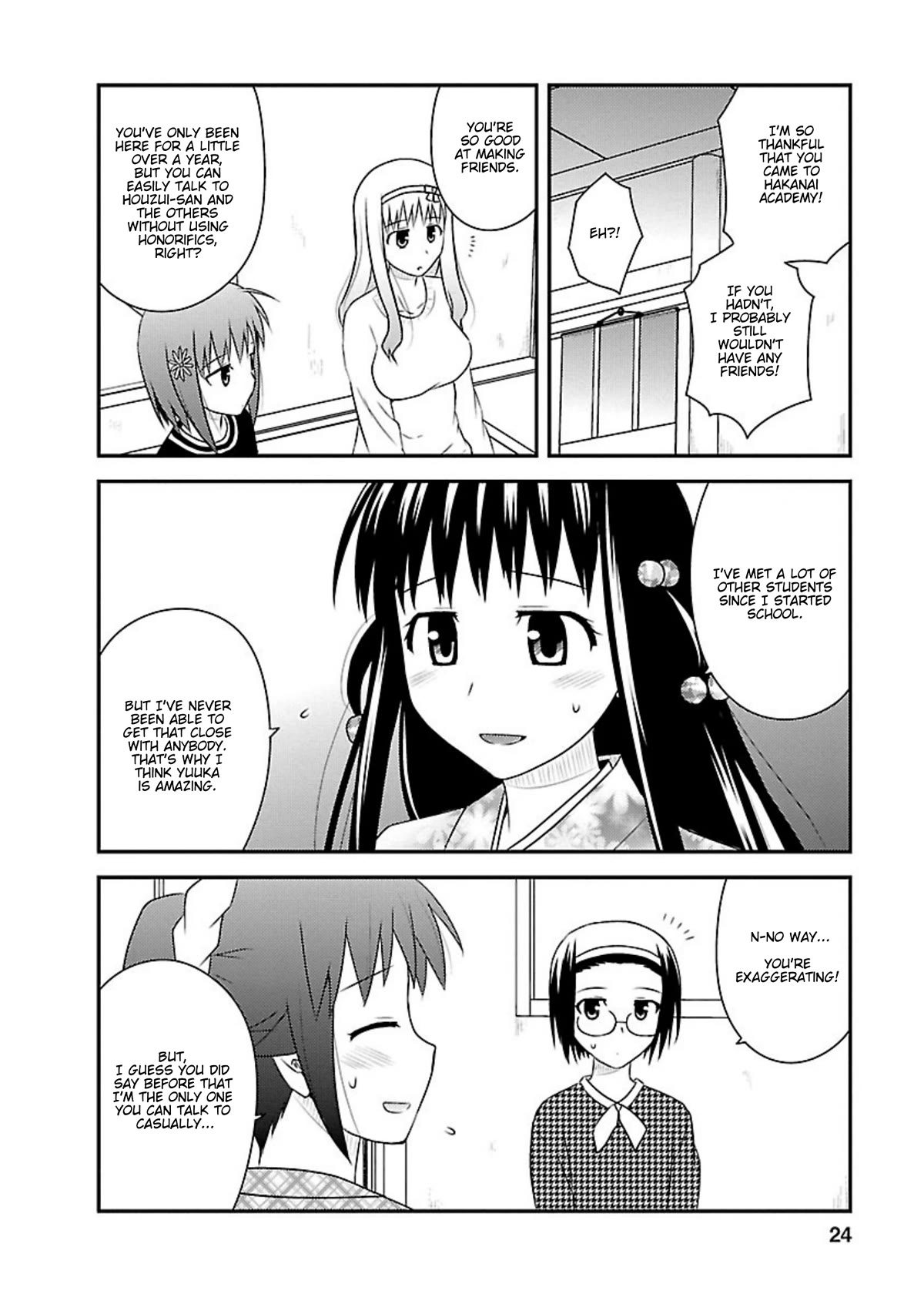 Shiritsu Hakanai Gakuen Chapter 21 page 22 - Chapter 21: Hanao is Acting Strange