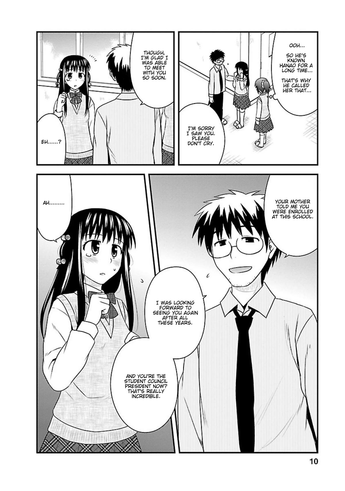 Shiritsu Hakanai Gakuen Chapter 21 page 8 - Chapter 21: Hanao is Acting Strange