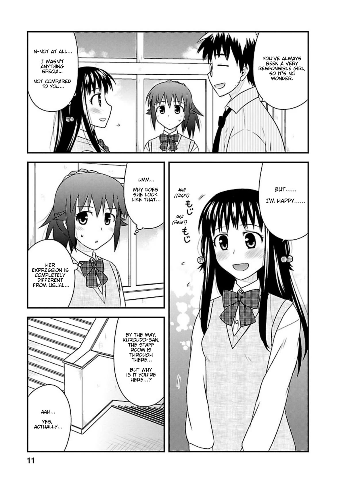 Shiritsu Hakanai Gakuen Chapter 21 page 9 - Chapter 21: Hanao is Acting Strange