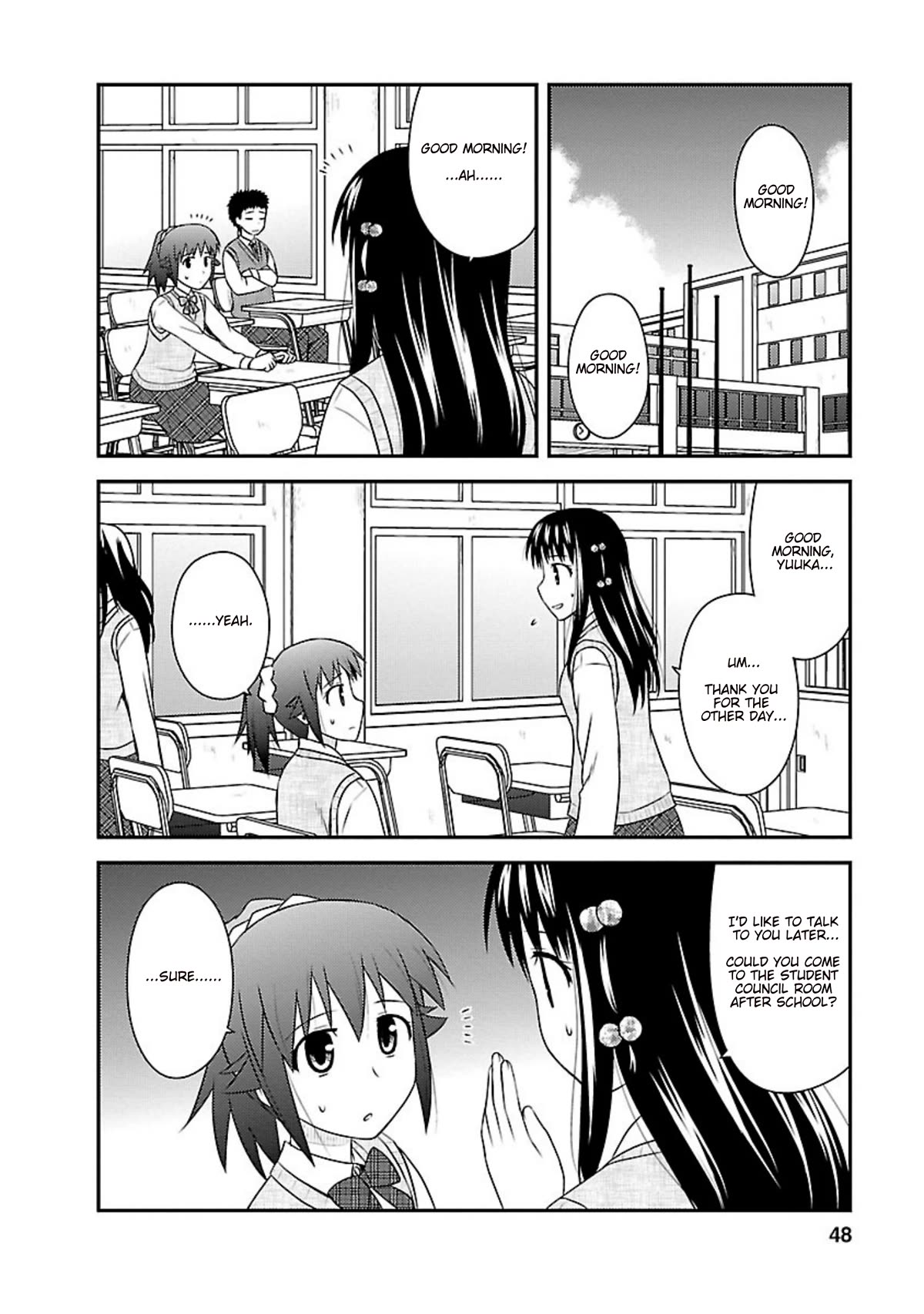 Shiritsu Hakanai Gakuen Chapter 22 page 14 - Chapter 22: Hanao's Feelings