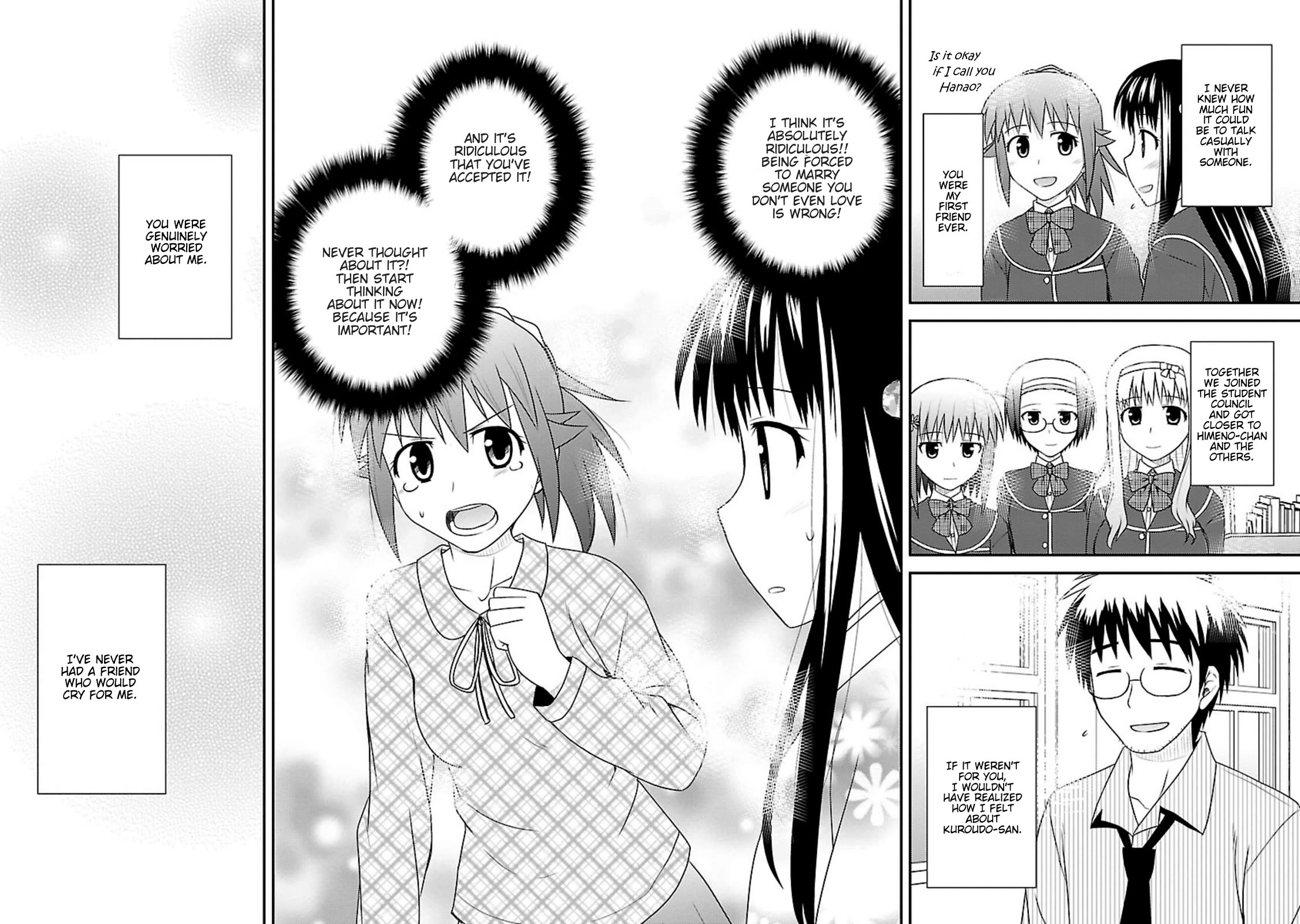 Shiritsu Hakanai Gakuen Chapter 22 page 22 - Chapter 22: Hanao's Feelings