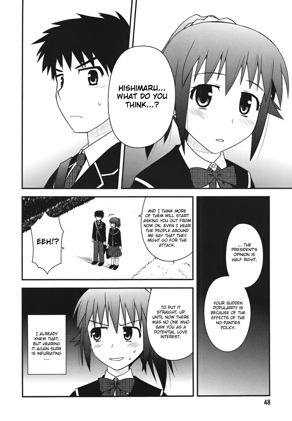 Shiritsu Hakanai Gakuen Chapter 3 page 22 - Chapter 3