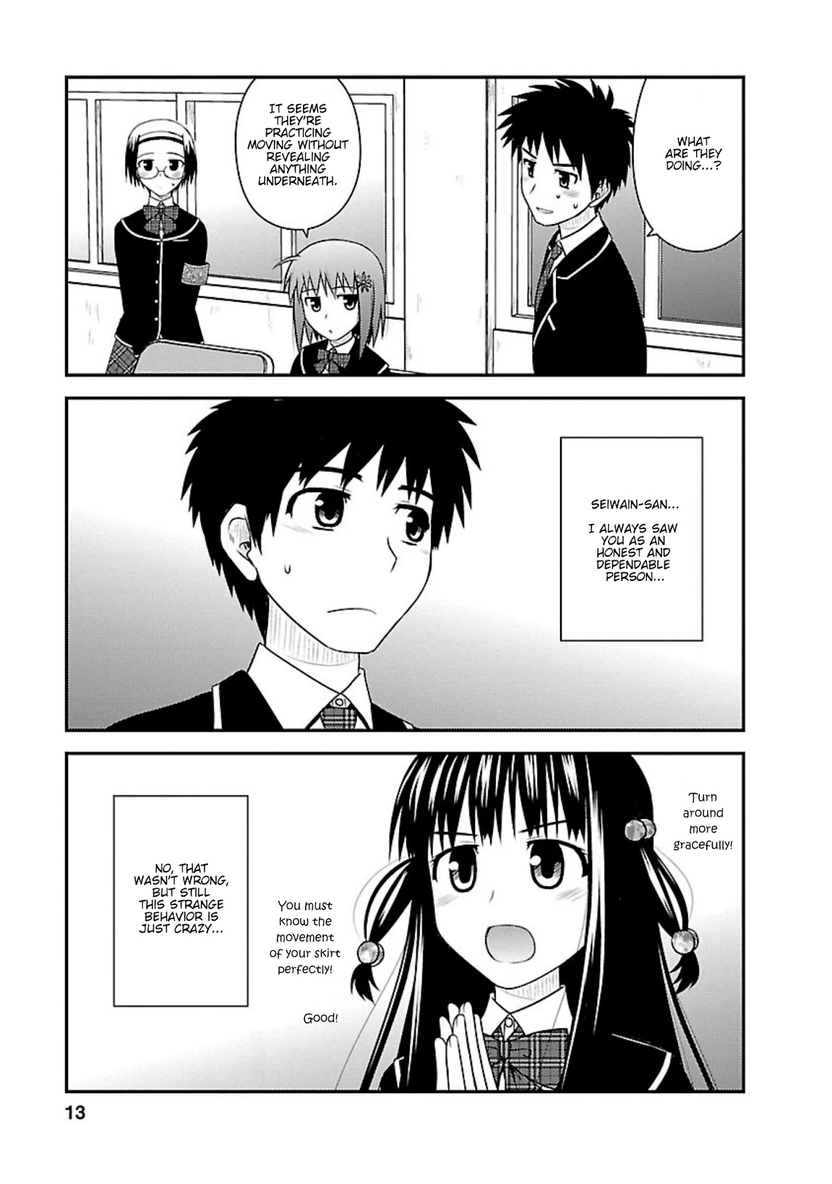Shiritsu Hakanai Gakuen Chapter 6 page 12 - Chapter 6: The Circumstances of Hishimaru Yahiro