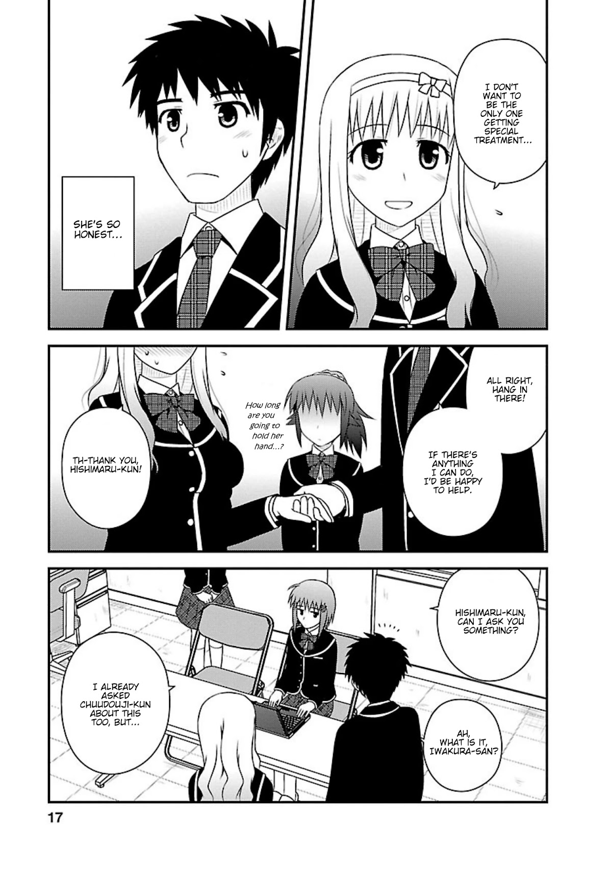 Shiritsu Hakanai Gakuen Chapter 6 page 16 - Chapter 6: The Circumstances of Hishimaru Yahiro