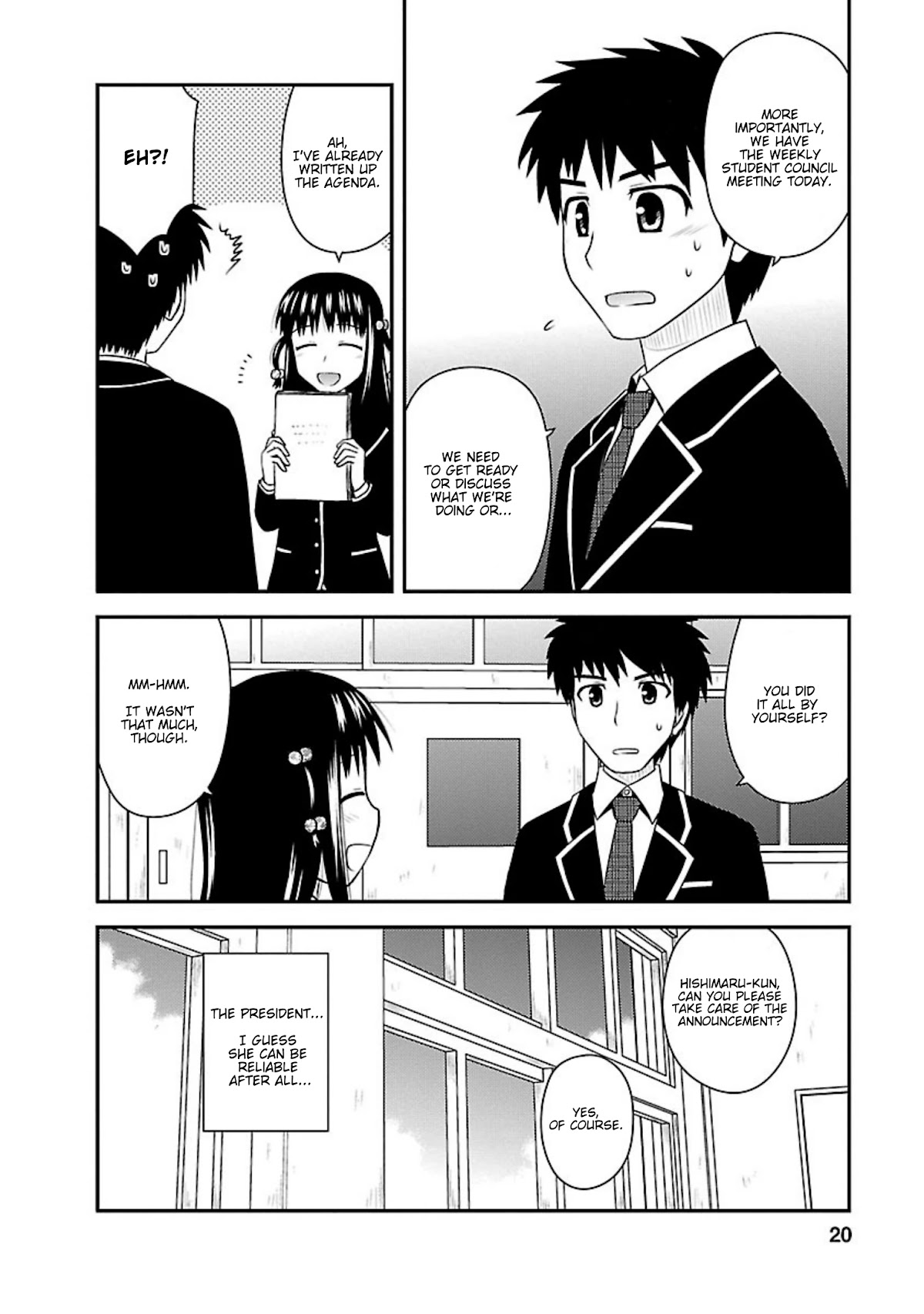 Shiritsu Hakanai Gakuen Chapter 6 page 19 - Chapter 6: The Circumstances of Hishimaru Yahiro