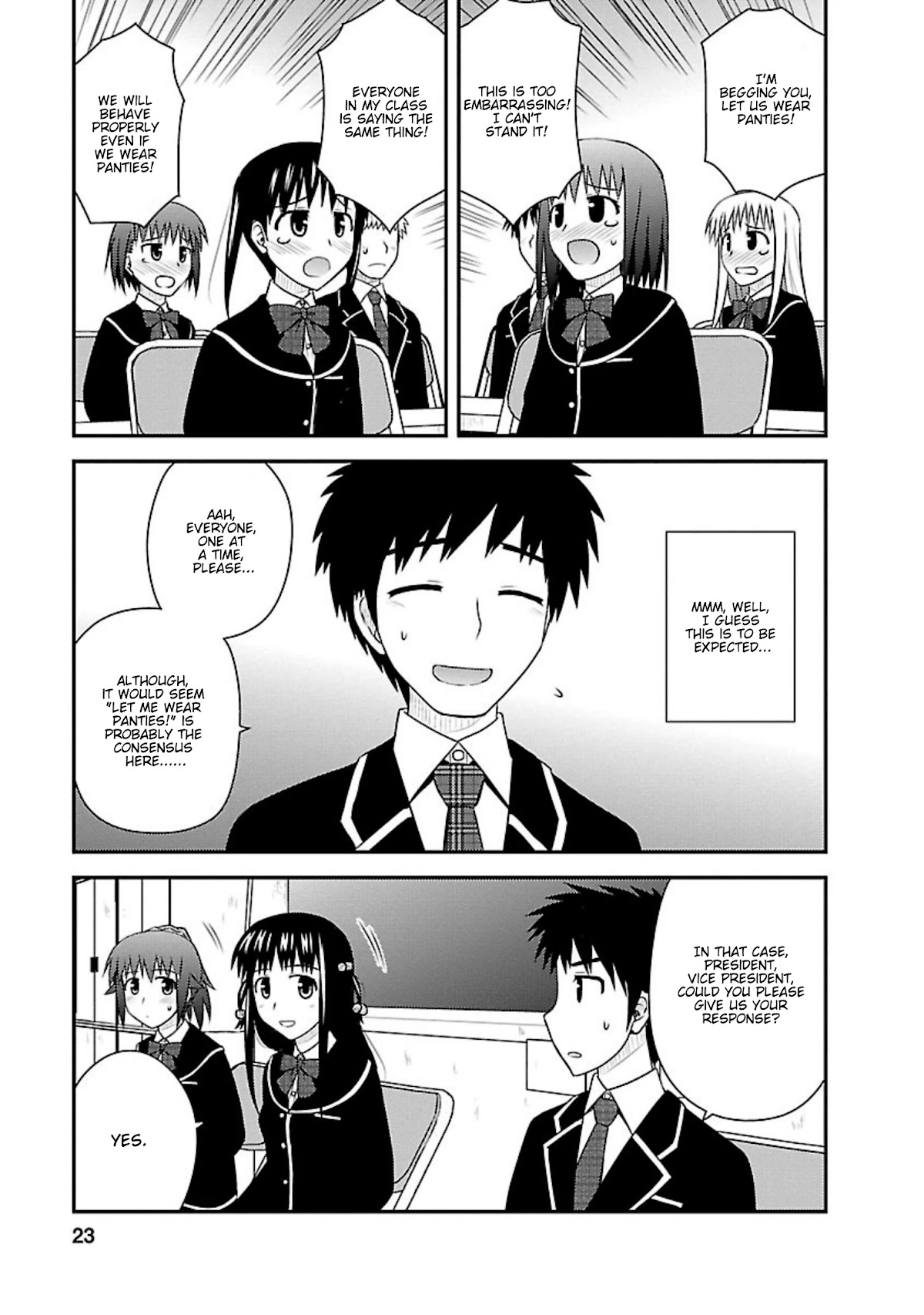 Shiritsu Hakanai Gakuen Chapter 6 page 22 - Chapter 6: The Circumstances of Hishimaru Yahiro
