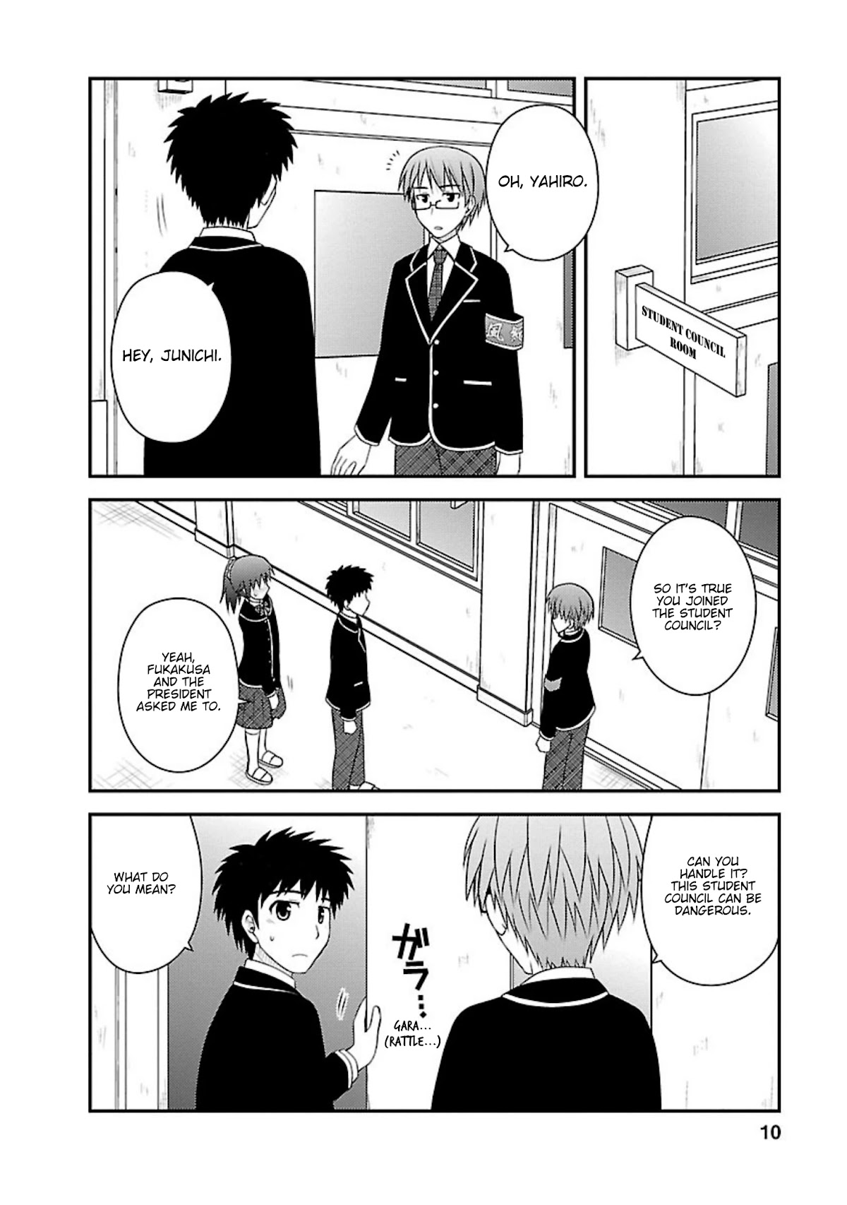 Shiritsu Hakanai Gakuen Chapter 6 page 9 - Chapter 6: The Circumstances of Hishimaru Yahiro