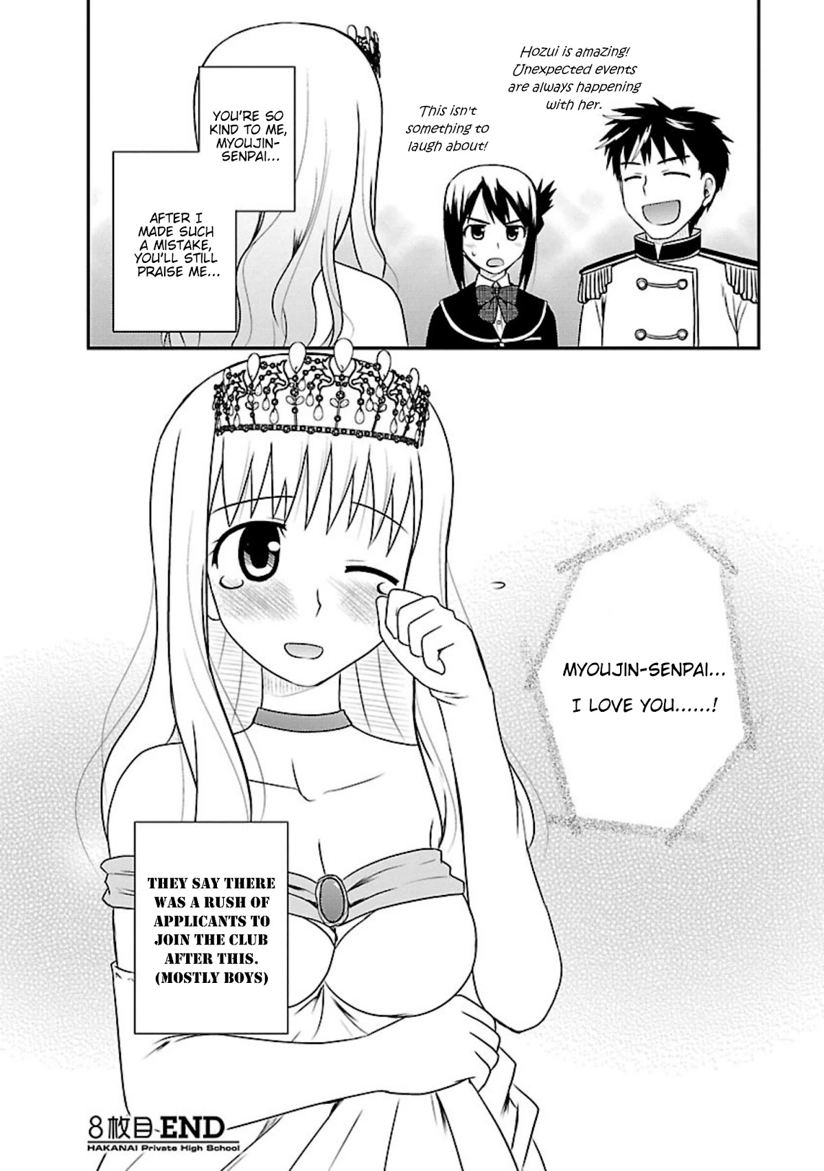 Shiritsu Hakanai Gakuen Chapter 8 page 27 - Chapter 8: Tragic Cinderella