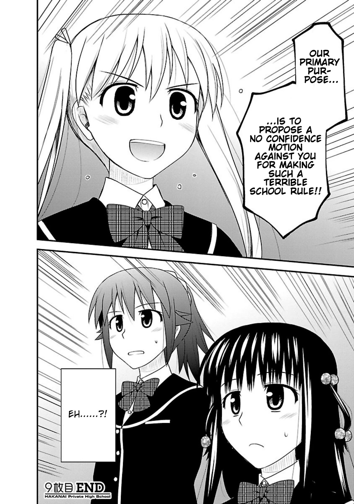 Shiritsu Hakanai Gakuen Chapter 9 page 29 - Chapter 9: Rebellious Element