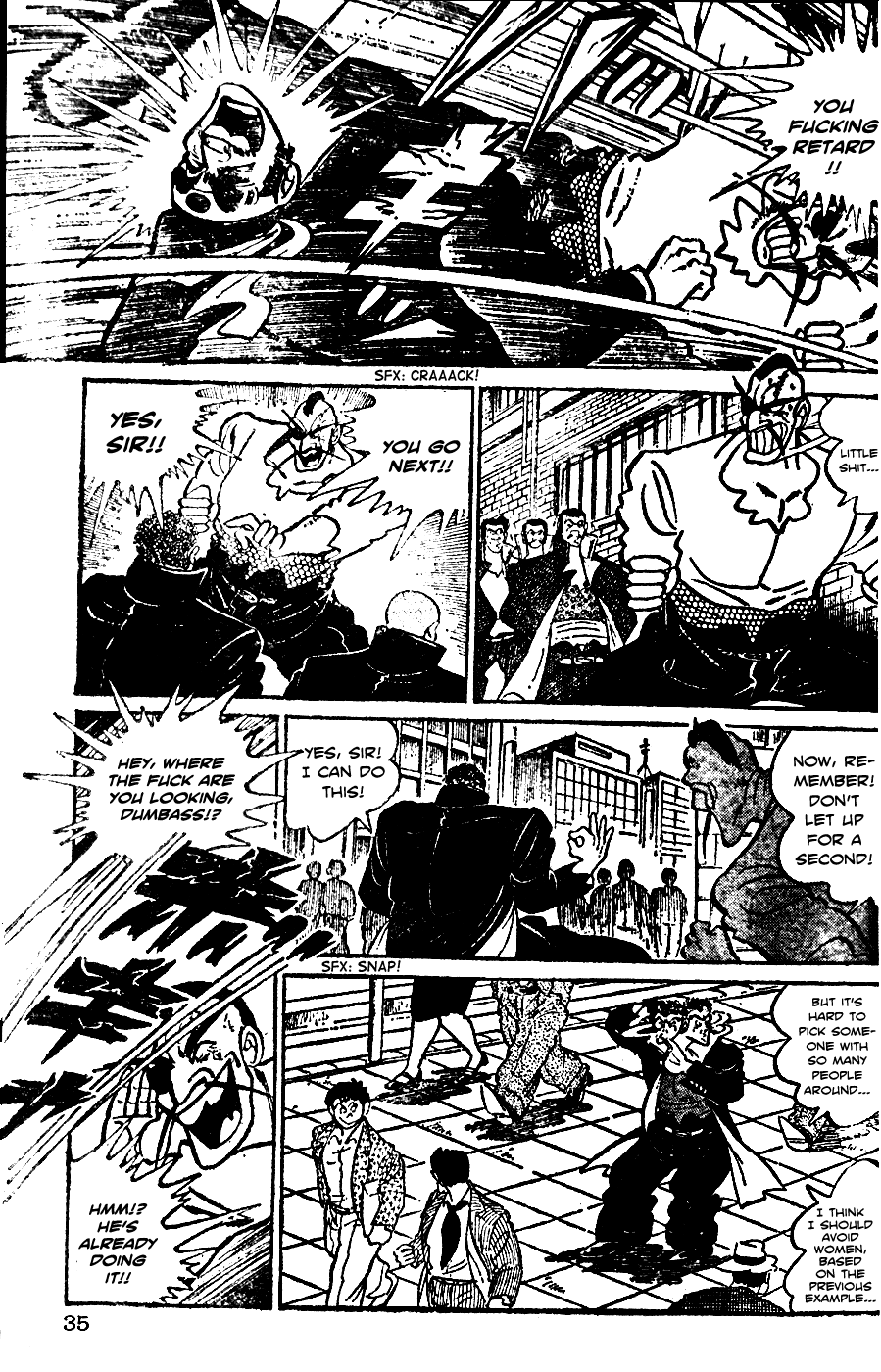 Shiritsu Kiwamemichi Koukou Chapter 0 page 35 - Chapter 0: Pilot