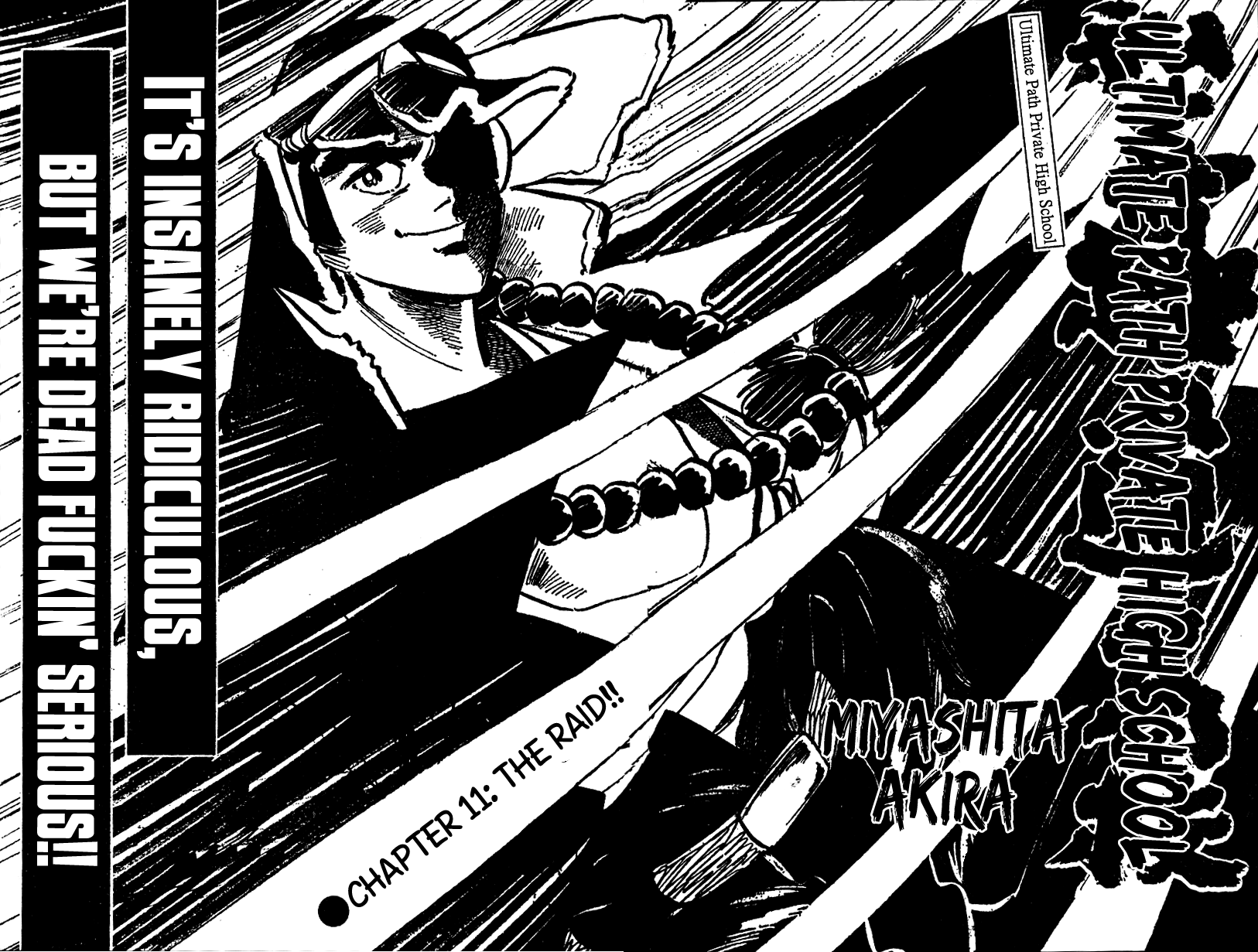 Shiritsu Kiwamemichi Koukou Chapter 11 page 1 - Chapter 11: The Raid!!