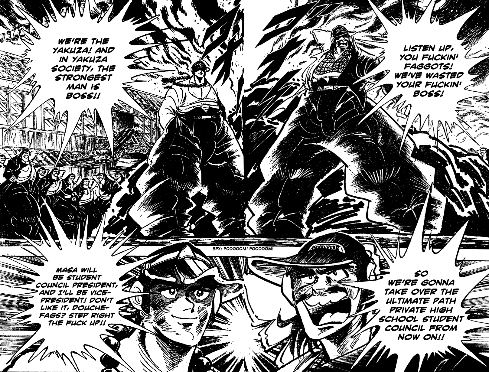 Shiritsu Kiwamemichi Koukou Chapter 18 page 14 - Chapter 18: The Human Barbecue