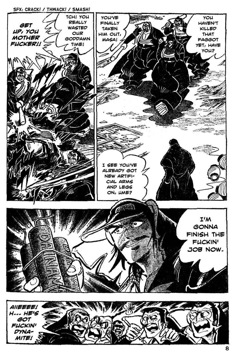 Shiritsu Kiwamemichi Koukou Chapter 20 page 9 - Chapter 20: The Yakuza Radical!!