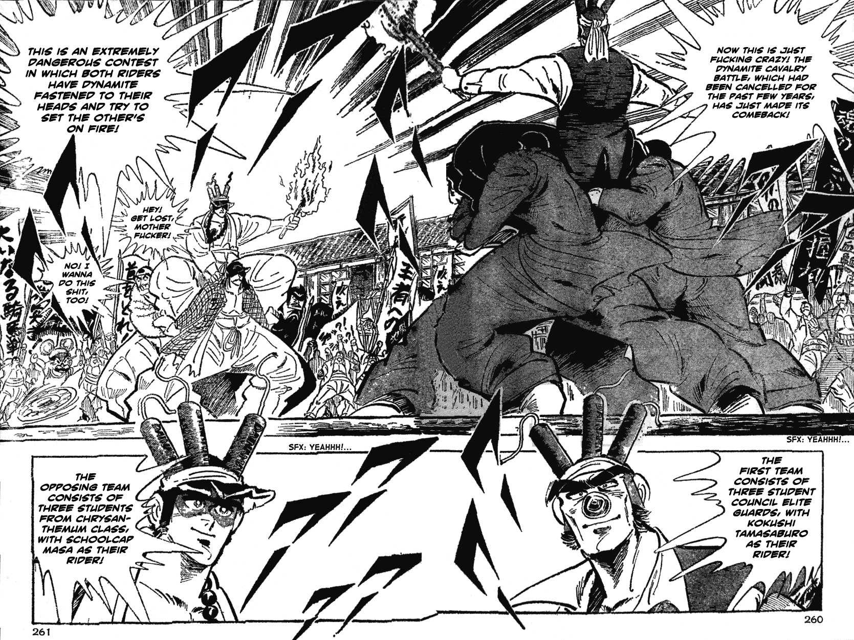 Shiritsu Kiwamemichi Koukou Chapter 32 page 10 - Chapter 32: The Dynamite Cavalry Battle!!