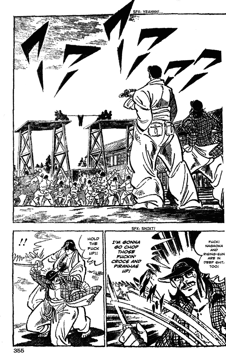 Shiritsu Kiwamemichi Koukou Chapter 37 page 5 - Chapter 37: Yakuza Mama Power!!