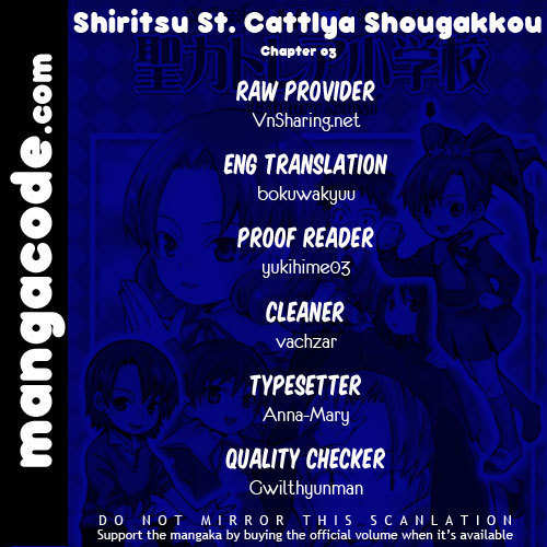 Shiritsu Sei Cattlya Shougakkou Chapter 3 page 1 - Chapter 3