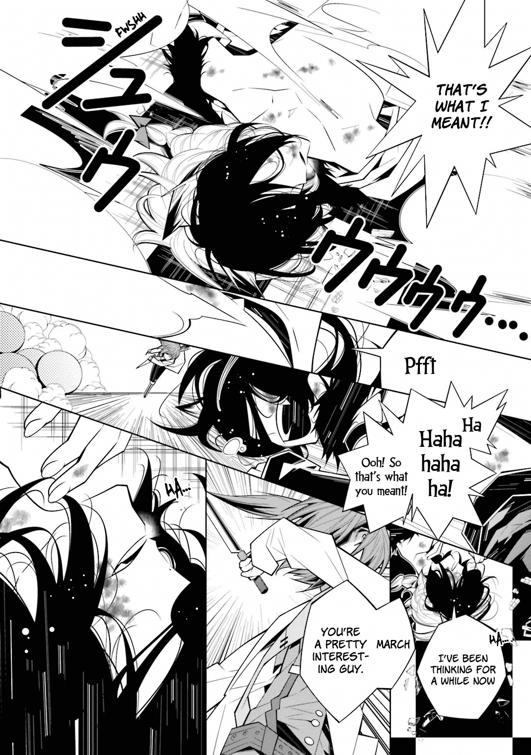 Shiro Ari Chapter 22 page 14 - Chapter 22: March vs. Cheshire Cat