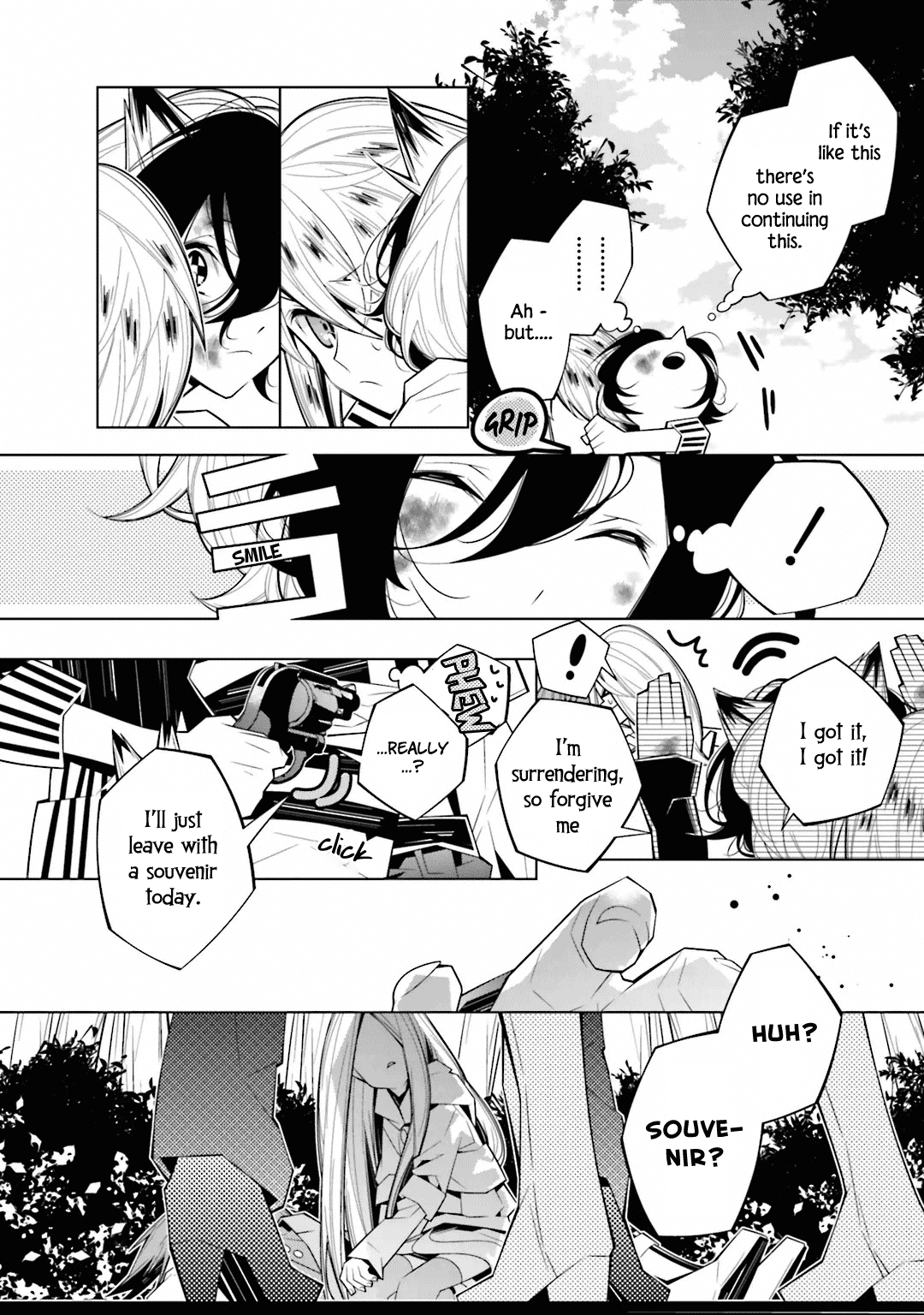 Shiro Ari Chapter 22 page 20 - Chapter 22: March vs. Cheshire Cat