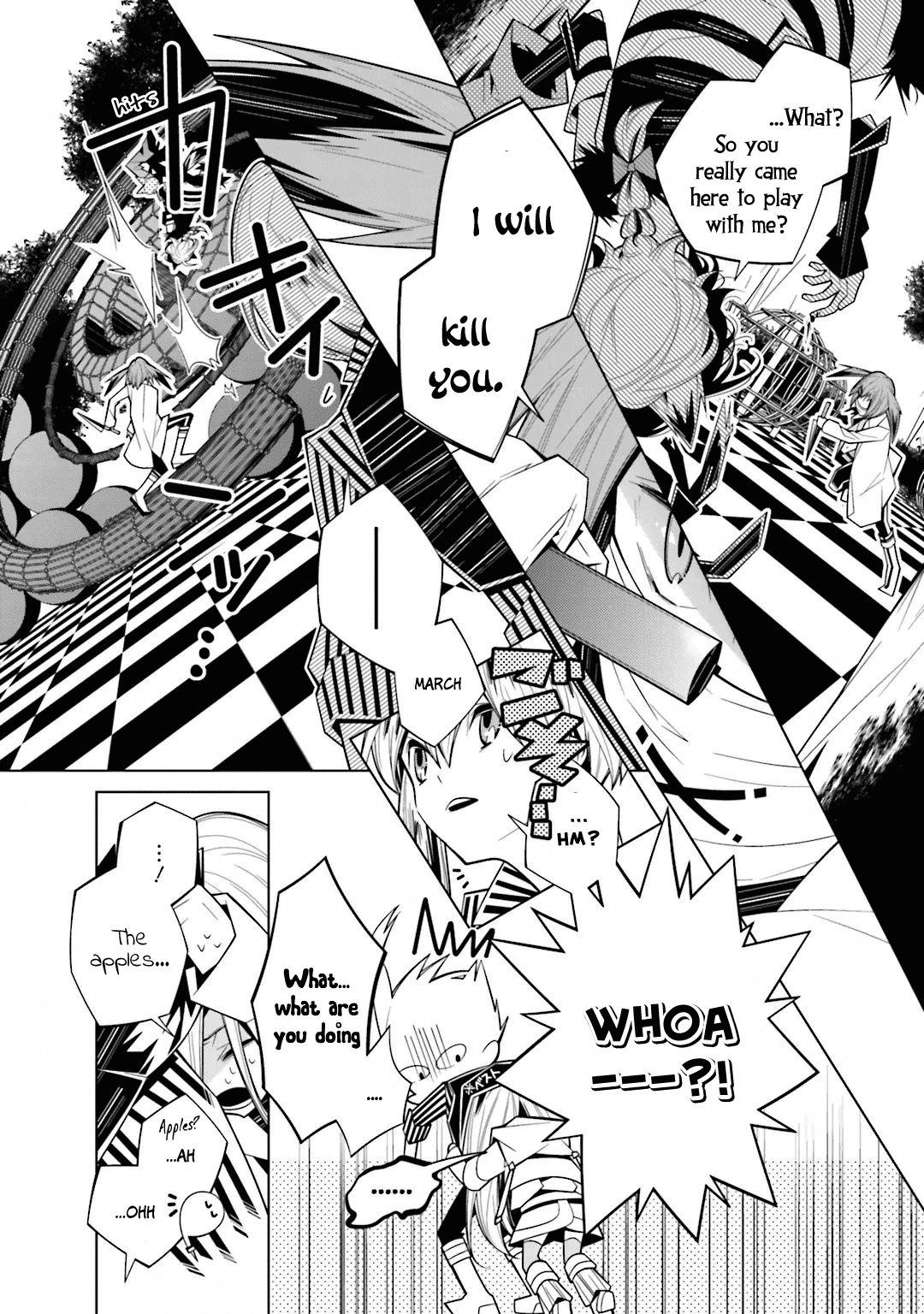 Shiro Ari Chapter 22 page 5 - Chapter 22: March vs. Cheshire Cat
