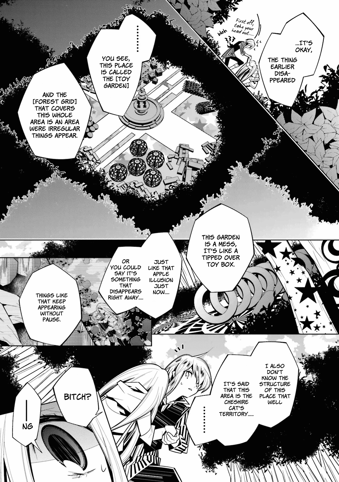 Shiro Ari Chapter 22 page 6 - Chapter 22: March vs. Cheshire Cat