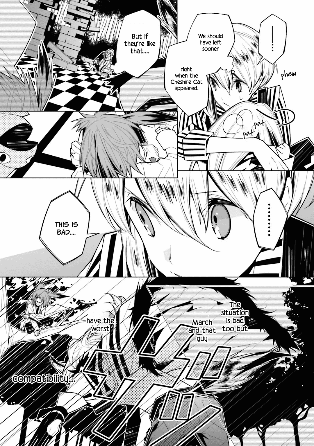 Shiro Ari Chapter 22 page 8 - Chapter 22: March vs. Cheshire Cat