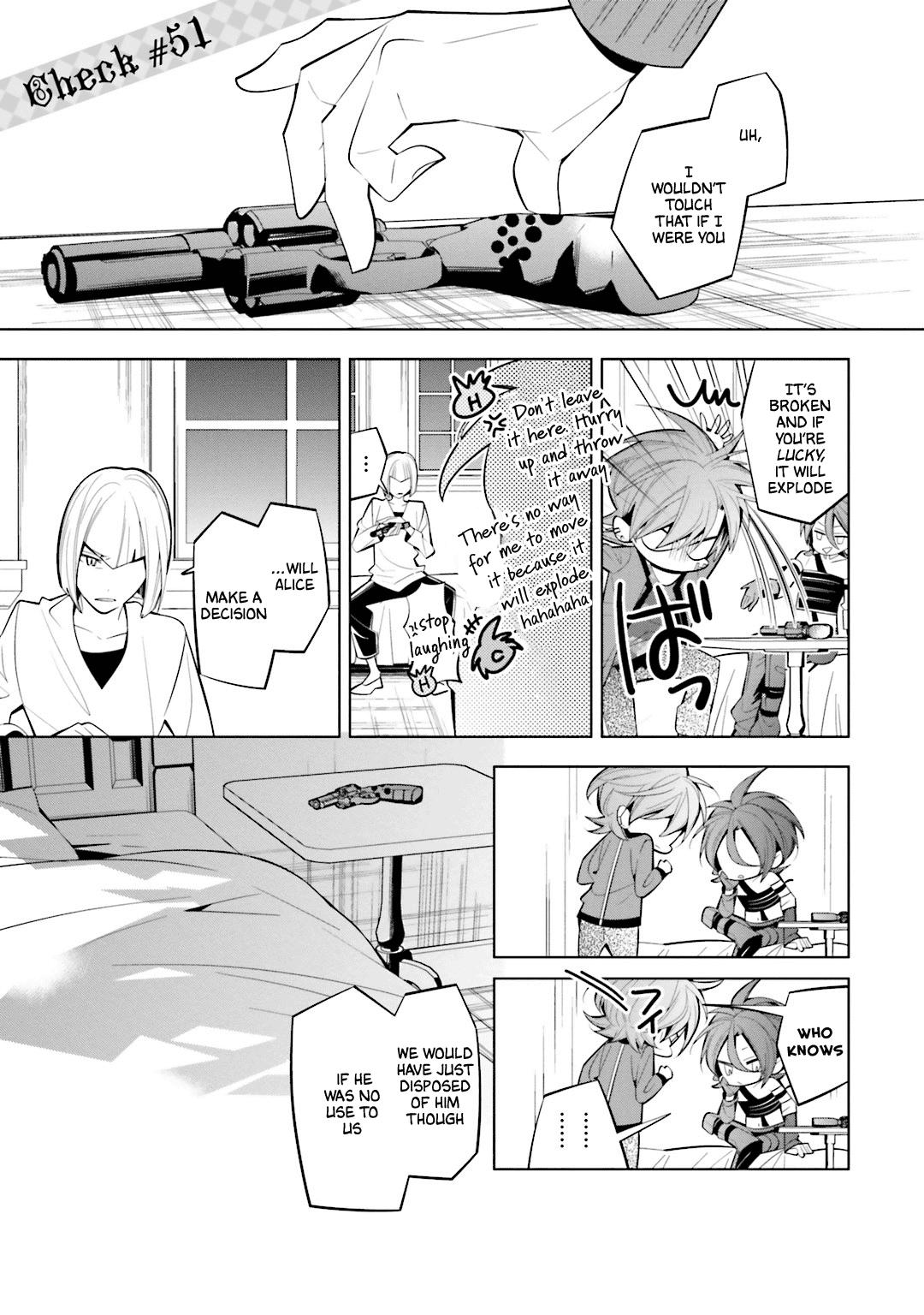 Shiro Ari Chapter 51 page 1 - Chapter 51: Determination