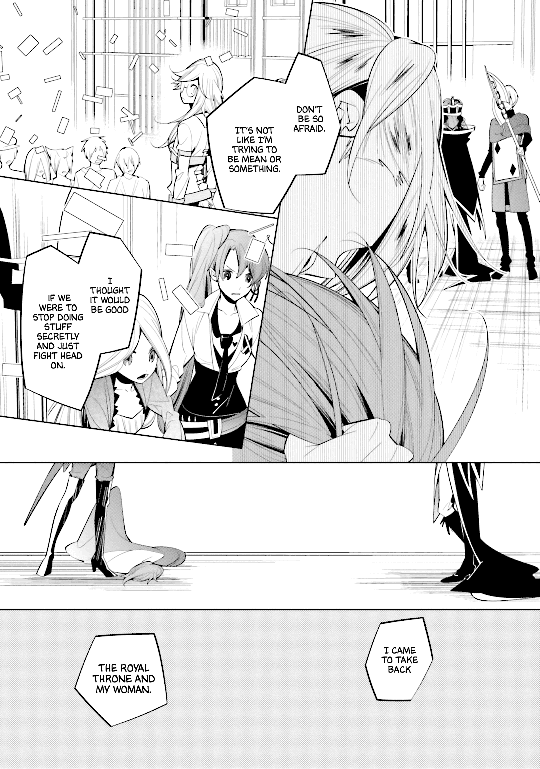 Shiro Ari Chapter 58 page 22 - Chapter 58: Declaration