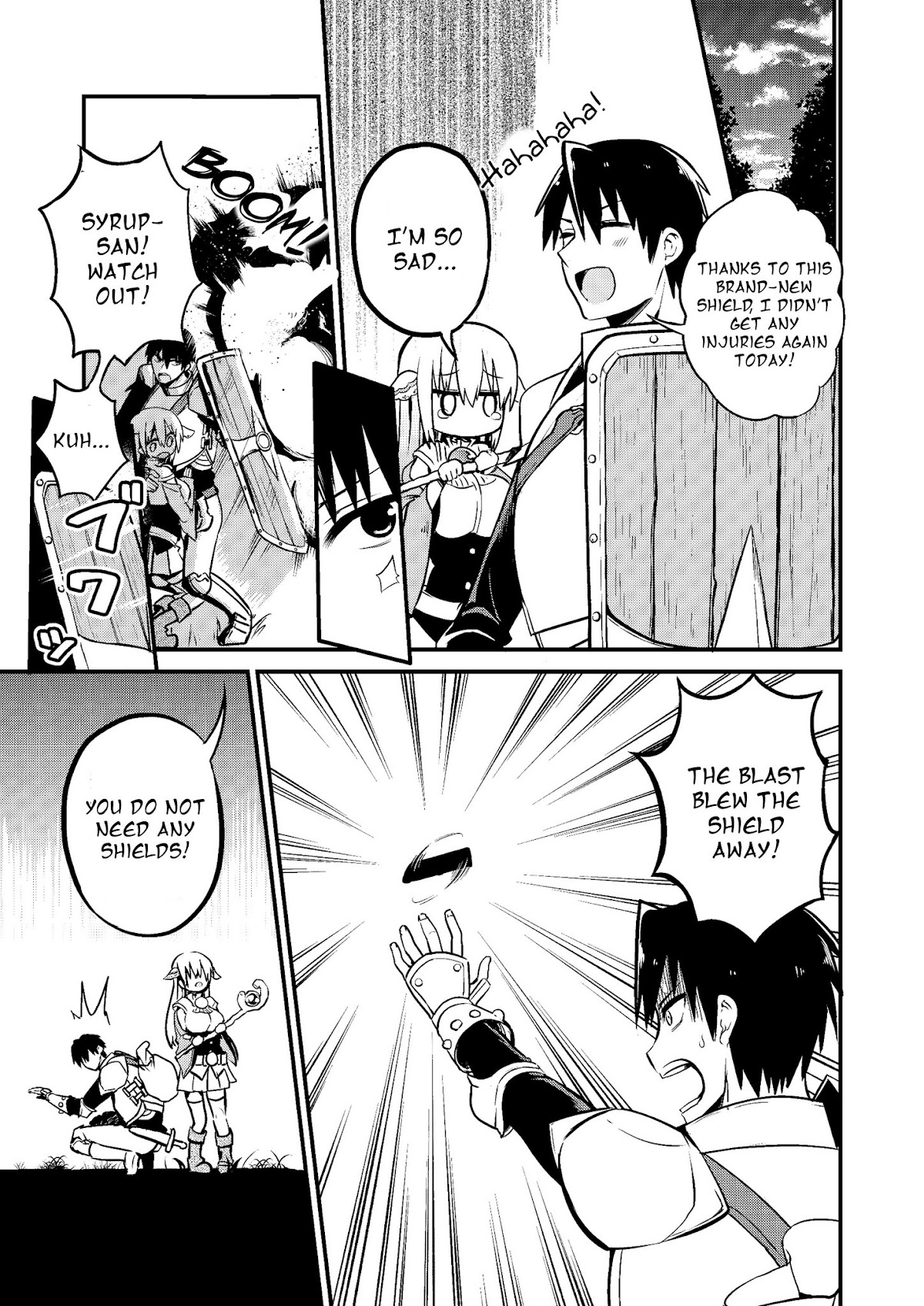 Shiro Madoushi Syrup-san Chapter 11 page 1 - Chapter 11: White Mage Syrup-san and an Enemy Attack