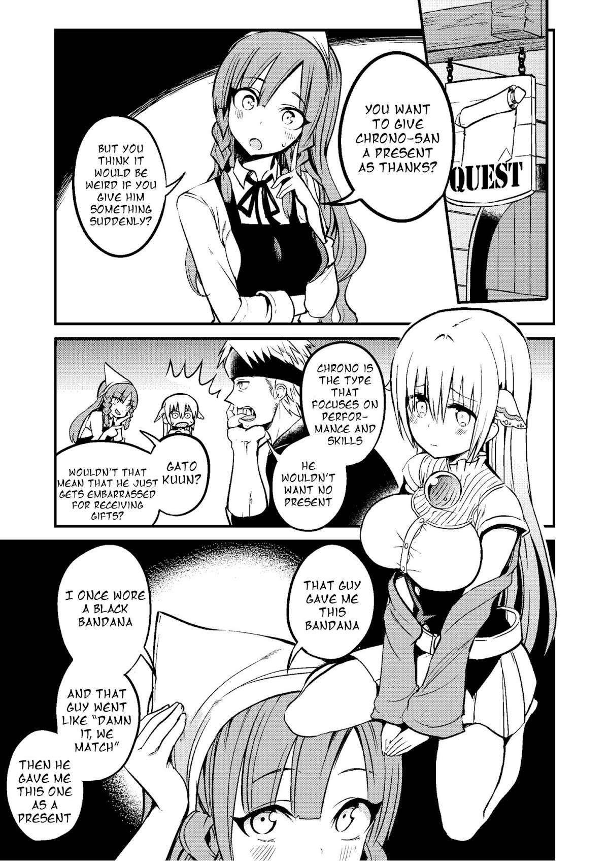 Shiro Madoushi Syrup-san Chapter 16 page 1 - Chapter 16: White Mage Syrup-san's Gift
