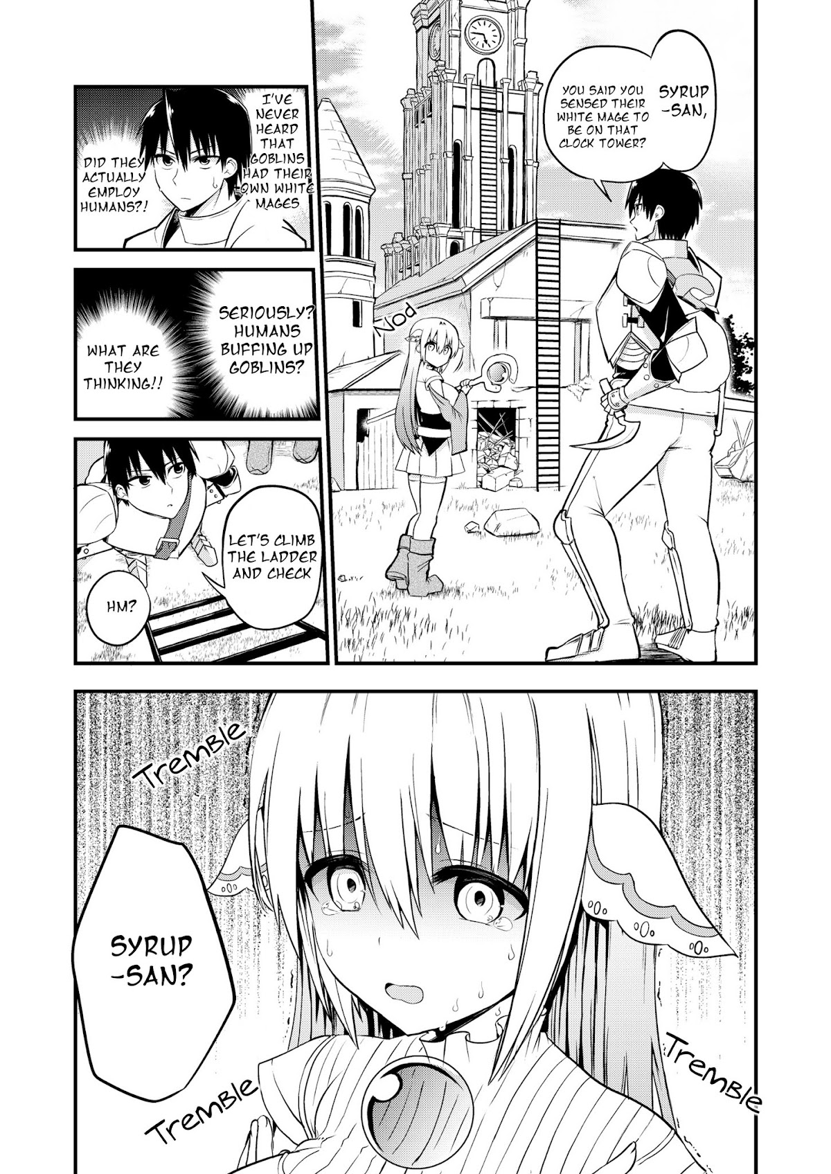 Shiro Madoushi Syrup-san Chapter 18 page 1 - Chapter 18: White Mage Syrup-san Overcoming her Fear