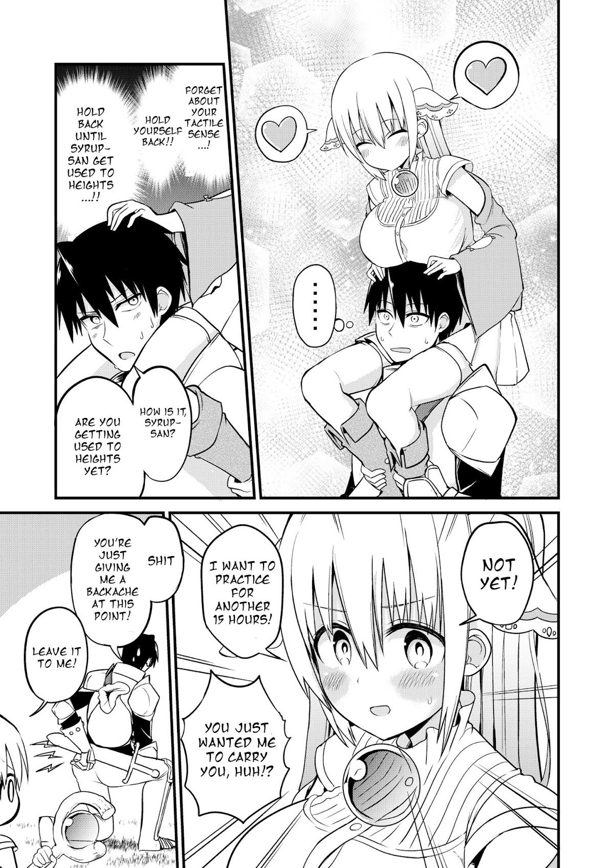 Shiro Madoushi Syrup-san Chapter 18 page 3 - Chapter 18: White Mage Syrup-san Overcoming her Fear