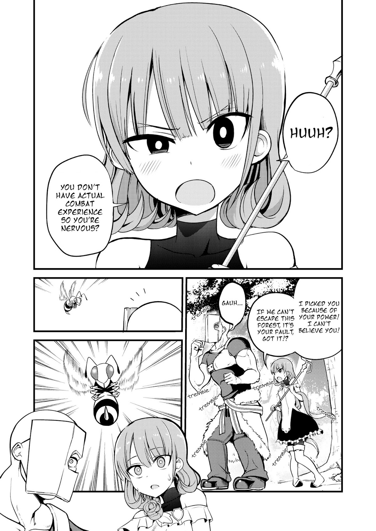 Shiro Madoushi Syrup-san Chapter 23 page 1 - Chapter 23: White Mage Chiffon and a Battle