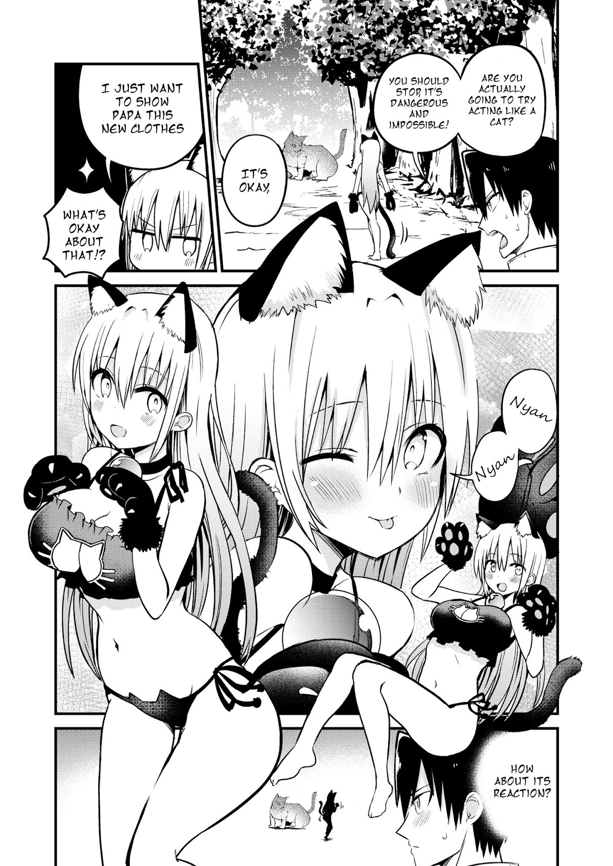 Shiro Madoushi Syrup-san Chapter 25.5 page 2 - Chapter 25.5: White Mage Syrup-san and a Cat